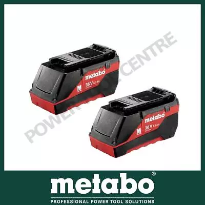 2x Metabo 625529000 36V 5.2Ah Li-Ion Battery Pack Compatible With ASC30 Charger • £379.99