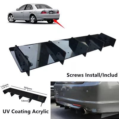 23x5  Fit For Lincoln LS 00-06 Rear Bumper Diffuser Shark Fin Universal • $41.47