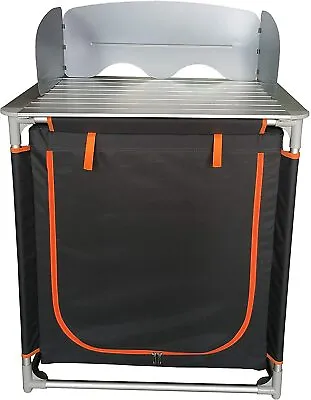 Single Camping Kitchen With Larder & Windshield | Lightweight Camping • £94.95