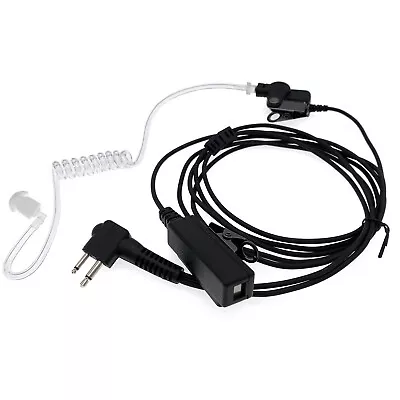 2 Wire Surveillance Mic Earpiece For Motorola Cp200 Pr400 Cls Hyt Radio Headset • $12.59