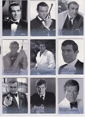 James Bond Mission Logs Complete James Bond Chase Card Set BJB1-11 • £19.99