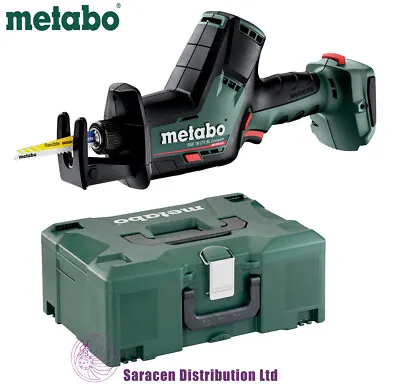 £168 • Buy Metabo Sse 18 Ltx Bl Compact Cordless Sabre Saw 18v Body Only - 602366840