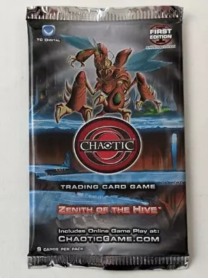 Chaotic TCG Zenith Of The Hive Booster 1st Edition NEW Sealed Kelvedran Pack • $14.99