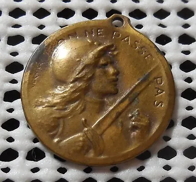 1916 World War Two Verdun Medal By Vernier • $14.99