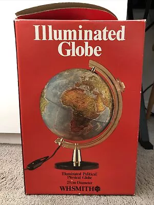 Illuminated World Globe • £7