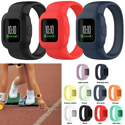 $10.98 • Buy Silicone Watch Band Strap For Garmin Vivofit Jr.3 GPS Activity Tracker