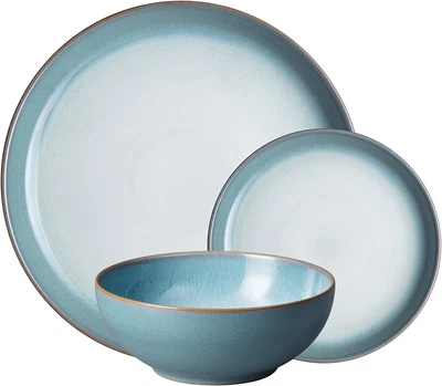 £206.93 • Buy Denby Azure Haze 12 Piece Tableware Set