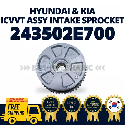 GENUINE OEM Hyundai Kia ICVVT Assy Intake Sprocket Elantra Veloster Forte • $115