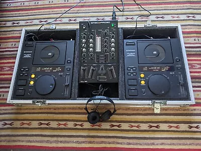 £600 • Buy   Pioneer  CDJ 500 Mk2 Decks, Ecler SMAC 30 Mixer, Sennheiser HD25s, Flight Case