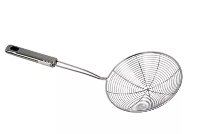 £6.25 • Buy Mesh Strainer Ladle Stainless Steel Spider Skimmer Frying Spoons Kitchen Utensil