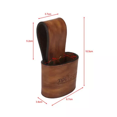 TOURBON Leather Tool Carrier Belt Hammer Holder Axe Hatchet Holster Camping UK • £13.88