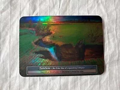 Sorcery Contested Realm Beta Sinkhole Elite Foil • $36.34