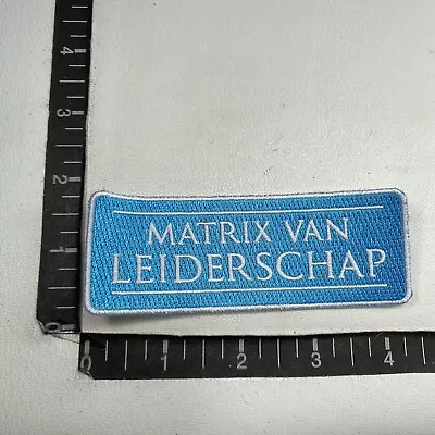 MATRIX VAN LEIDERSCHAP Patch (Matrix Of Leadership) 005 • $6.79