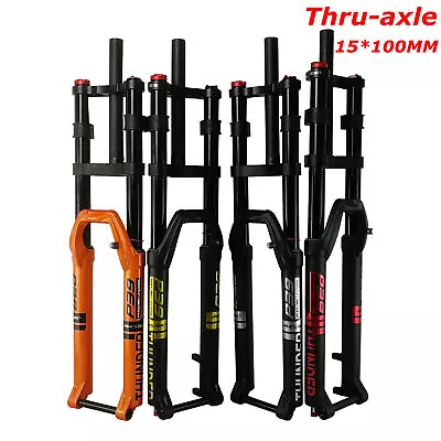 Mountain Bike Air Pressure Fork Shoulder Shock Damping Fork Control 27.5/29 15mm • $245.18