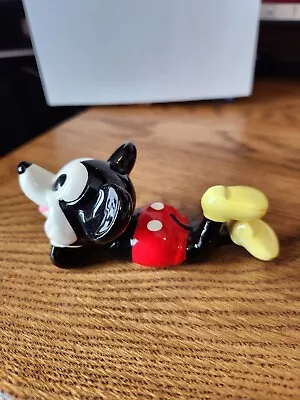 Disney Mickey Mouse Laying Down Ceramic Figurine - New • $8.99