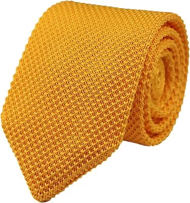Men's Skinny Knit Tie Vintage Mixed Pattern Casual 2.4  Necktie - Various Design • $30.75