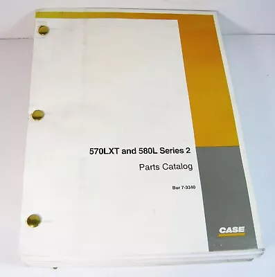 $49.97 • Buy CASE 570LXT 580L Series 2 Skip Loader Backhoe Tractor Parts Manual Book Catalog