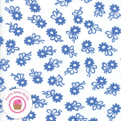 Moda FLOWER SACKS 22353 26  Blue Floral ME & MY SISTER Quilt Fabric • $5.75