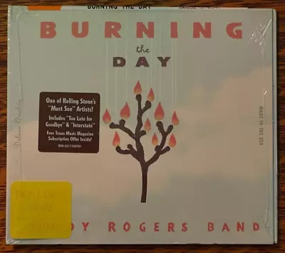$16.99 • Buy **sealed~ Cd~randy Rogers Band~ 2010~ Burning The Day~hype Sticker~new Old Stock
