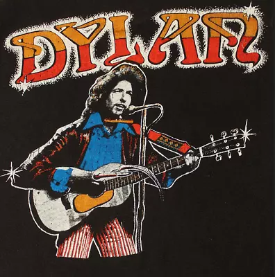 Vintage Bob Dylan 1978 Tour  Black Cotton Men  All Size T-shirt • $16.99