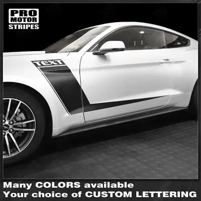 Ford Mustang 2005-2023 Side Accent Stripes Decals (Choose Color) • $56