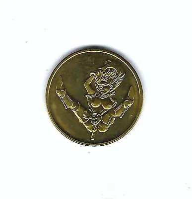 Nude Busty Woman Lady Cowgirl Good For Mechanical Bull Ride Drink Coin Token • $5