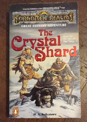 Forgotten Realms The  Crystal Shard By R. A. Salvatore (Paperback 1988) TSR • £15