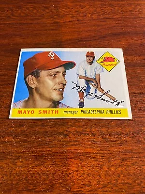 1955 Topps #130 Mayo Smith VG/EX • $3.95