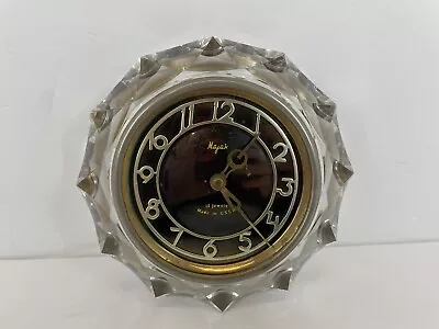 Vintage Majak 11 Jewels Shelf Desk Mantel Winding Clock Made In USSR Working  • $39.99