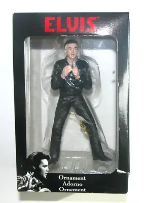 NEW NIB Christmas Ornament Elvis Presley Figure Mic Microphone • $8.99