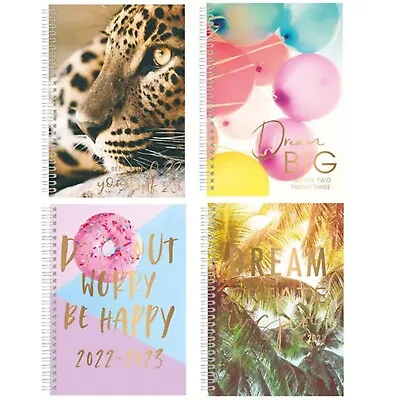 £1.99 • Buy 2022-2023 Academic Hardback Diary Week To View Student A5 3095 - Choose Colour