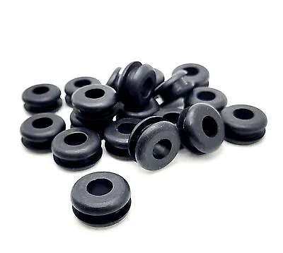 5/8  Panel Hole Rubber Grommets 3/8  ID For 3/16  Thick Walls Cable Wire Bushing • $12.95