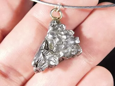 Authentic Meteorite Pendant Or Necklace...a Falling Star! 7.14 • $17.99