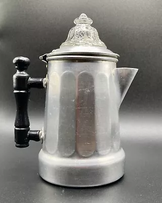 Vintage Mirro Aluminum 2-Cup Coffee Percolator • $19.95