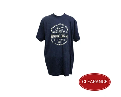 £19.06 • Buy John Deere Vintage Navy T-Shirt - MCO5900023