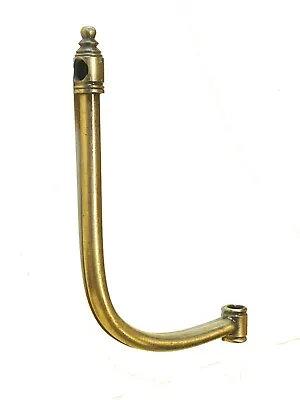 Old Stock~  J  Tube Arms W/armback & Coupling Attached. Ant. Brass Finish Steel • $3.75