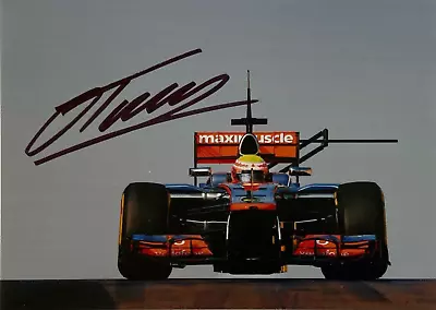 ***  OLIVER TURVEY  -  TEAM MCLAREN  -  HAND SIGNED  -  F1  ***  7x5 Photo • $19.99