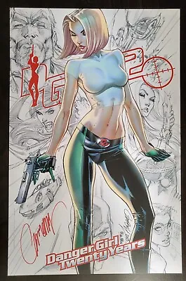 Danger Girl Twenty Years Art Print - 11x17 - J Scott Campbell SIGNED • $29.99