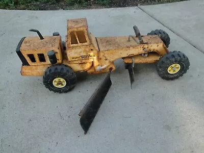 Vintage Tonka Mighty Wing Grader Pressed Steel XMB-975 Parts Restoration Rough • $59.99