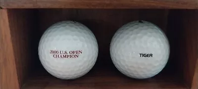 Tiger Woods Golf Balls 1 Masters 2001 And 2 U.S. Open Championships 2000! • $2.25