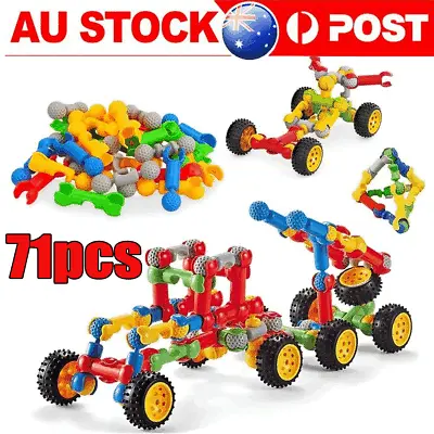 STEM Building Toys For 3-6 Year Old Boys Learning Toy Kit For 3 4 5 6 Kids Boy • $29.90