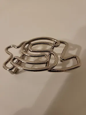 Reduction.........Ysl Silver Belt Buckle • £38