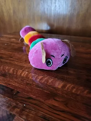 Toy Factory Colorful Worm Plush Stuffed Animal Soft Play Toy • $10.99