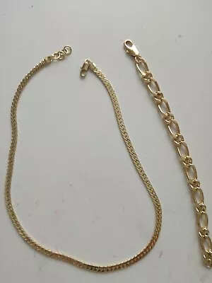£20 • Buy Flat Gold Snake Chain Necklace Bracelet  Other Stories