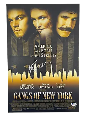 Martin Scorsese Signed 12x18 Photo Gangs Of New York Autograph Beckett Coa • $275