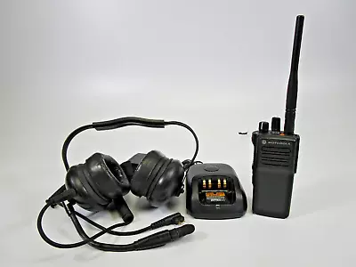 Motorola Xpr 7350e Vhf Portable Radio Aah56jdc9wa1an & Charger • $130.27