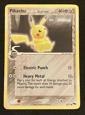 Pikachu Delta Species 13/17 Pop Series 5 Pokemon NM Near Mint • $19.99