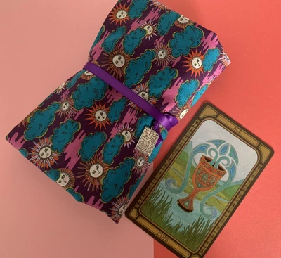 £14.88 • Buy Oracle Card Deck Reading Mat/Wrap