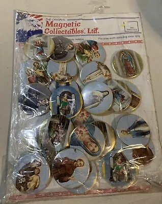 Vintage Religious Buttons With Magnets 23 Pieces • $15.99