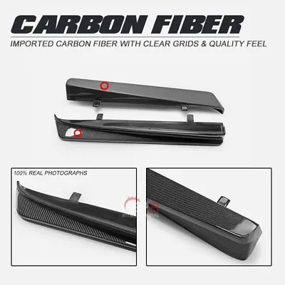 For Nissan R34 Skyline GTT Sedan 4door HSM Type Carbon Fiber Rear Bumper Spats • $352.80